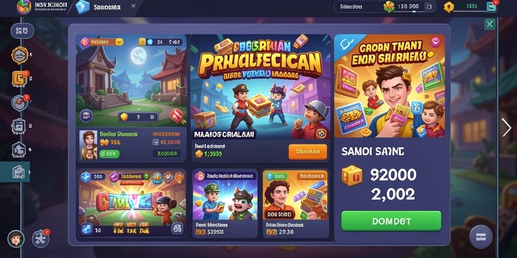 Bonus menarik menanti setiap pemain.